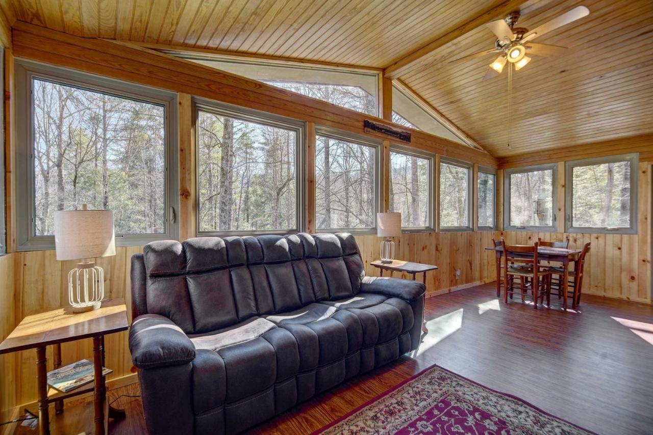Cozy Log Cabin 6 Mi To Great Smoky Mtns Np! Townsend Exteriér fotografie