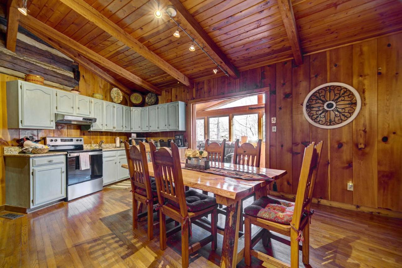 Cozy Log Cabin 6 Mi To Great Smoky Mtns Np! Townsend Exteriér fotografie