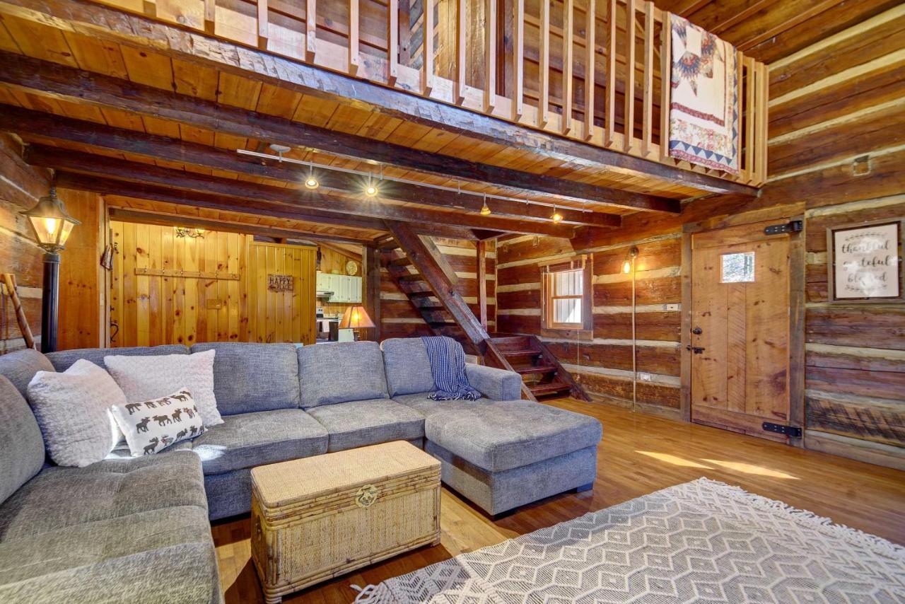 Cozy Log Cabin 6 Mi To Great Smoky Mtns Np! Townsend Exteriér fotografie