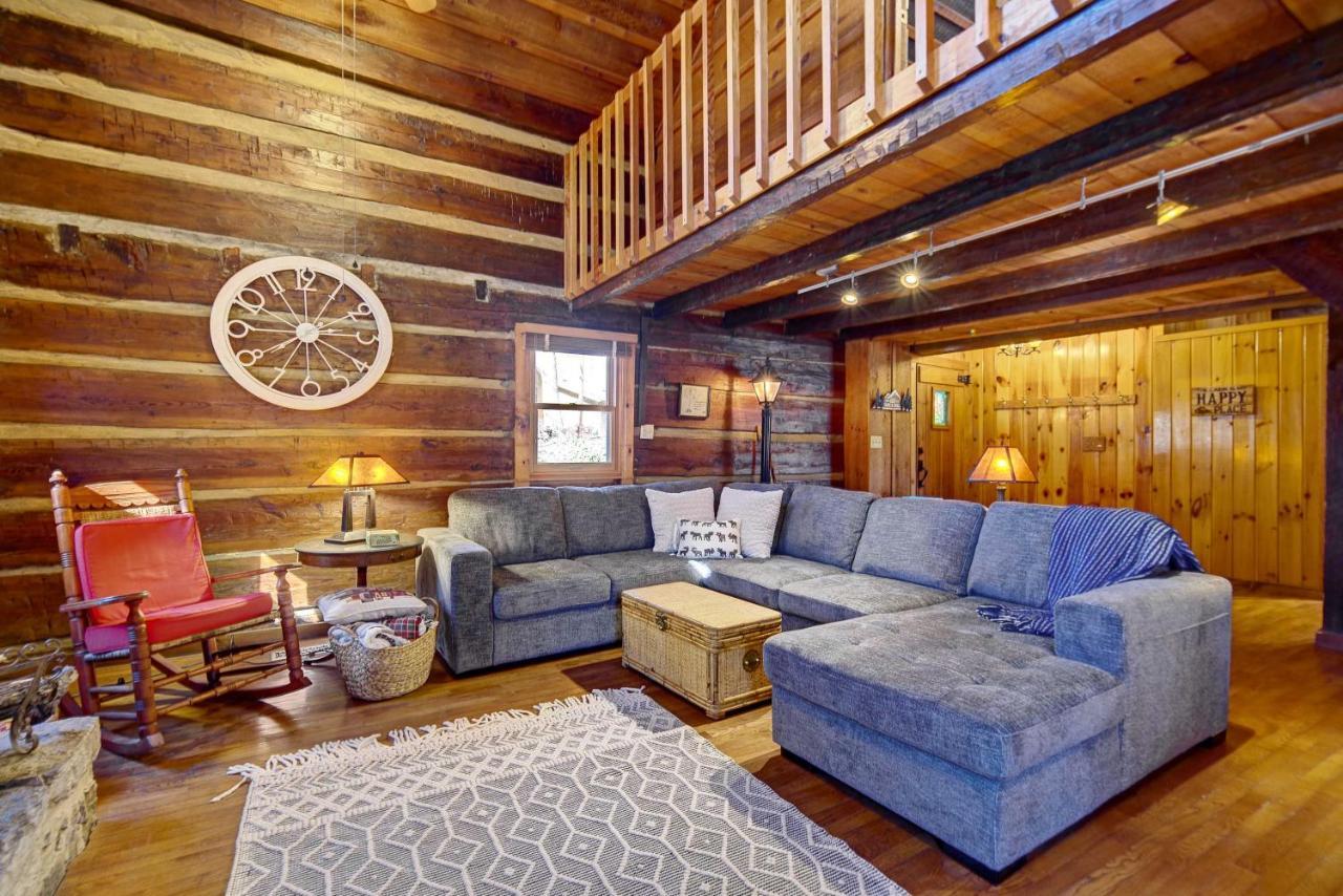 Cozy Log Cabin 6 Mi To Great Smoky Mtns Np! Townsend Exteriér fotografie