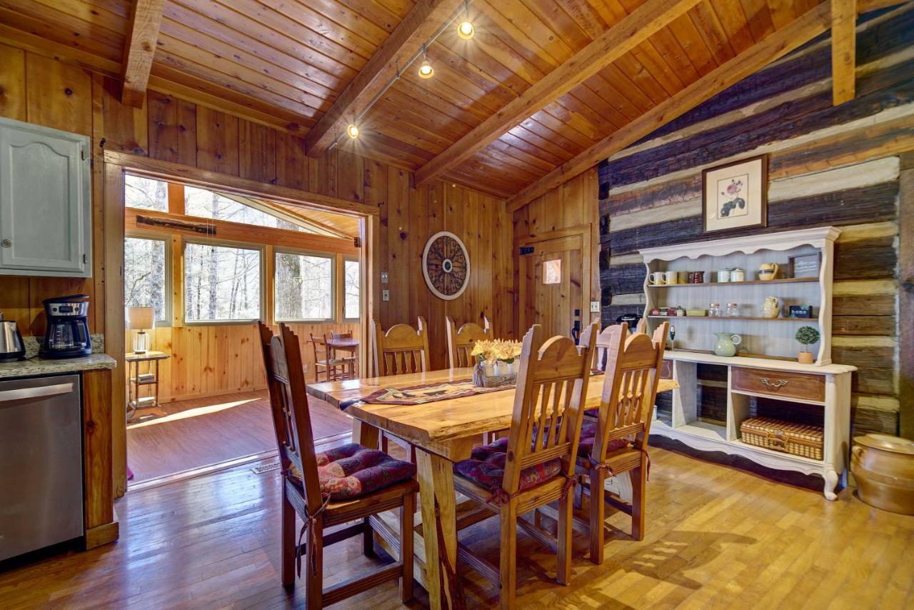 Cozy Log Cabin 6 Mi To Great Smoky Mtns Np! Townsend Exteriér fotografie